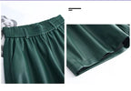 PENDRA Full Leather Wide Leg Shorts