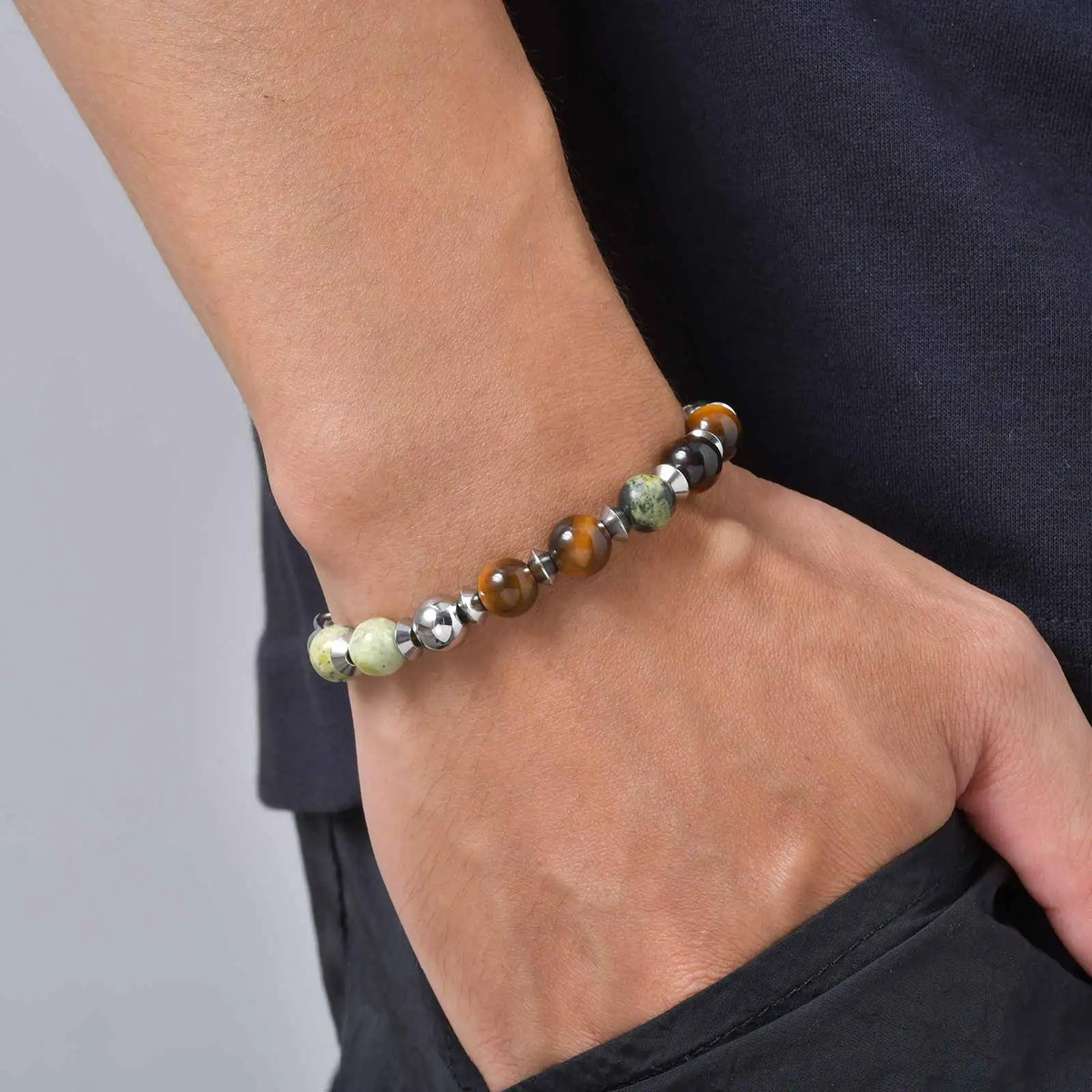 PENDRA Beaded Splicing Bracelet