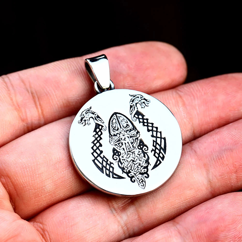 PENDRA Vikingpirate Stainless Steel Pirate Ship Pendant