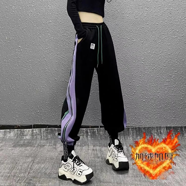 PENDRA Side Color Blocked Pants