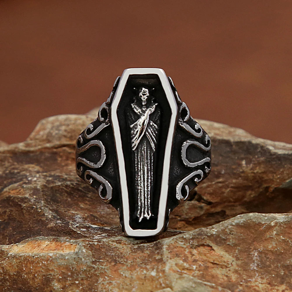 PENDRA Vampireskull Gothic Vampire Skull Ring