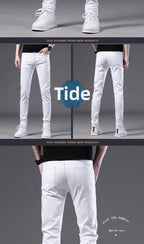 PENDRA White Fitting Pants