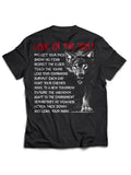 Summer Men's Street Fashion Short-sleeved Top Men's Viking Warrior T-Shirt Valhalla Nordic Norse Mythology Odin Thor T-shirt