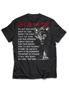 Summer Men's Street Fashion Short-sleeved Top Men's Viking Warrior T-Shirt Valhalla Nordic Norse Mythology Odin Thor T-shirt
