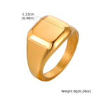 PENDRA Everyday Steel Ring
