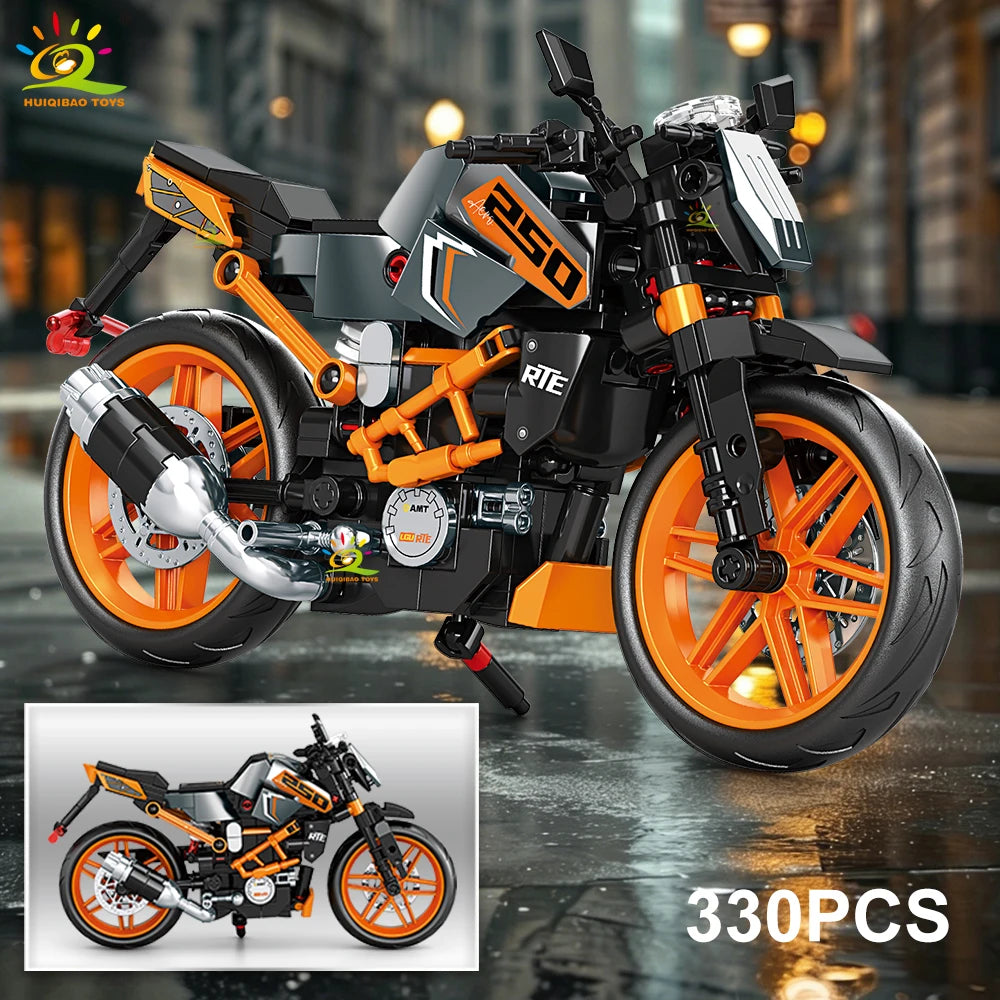 PENDRA Motorbike Moto Racer Building Set