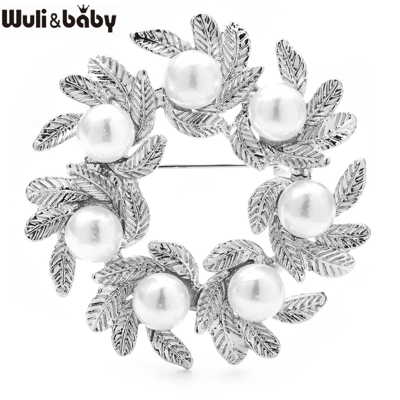 PENDRA Florielle10 Pearl Brooch