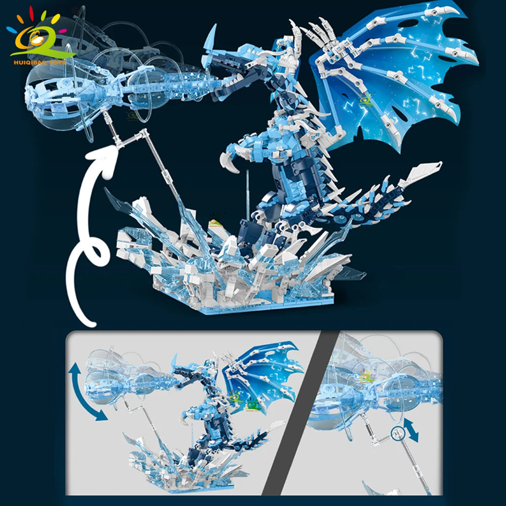 PENDRA ICE Frie Dragon Building Set