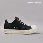PENDRA Pleated Noir Black Canvas High-Top Zip Thick-Sole Edition 2 Platform Sneakers