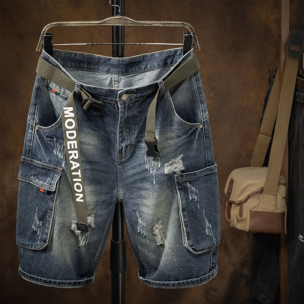 PENDRA Thin Multi Pocket Shorts