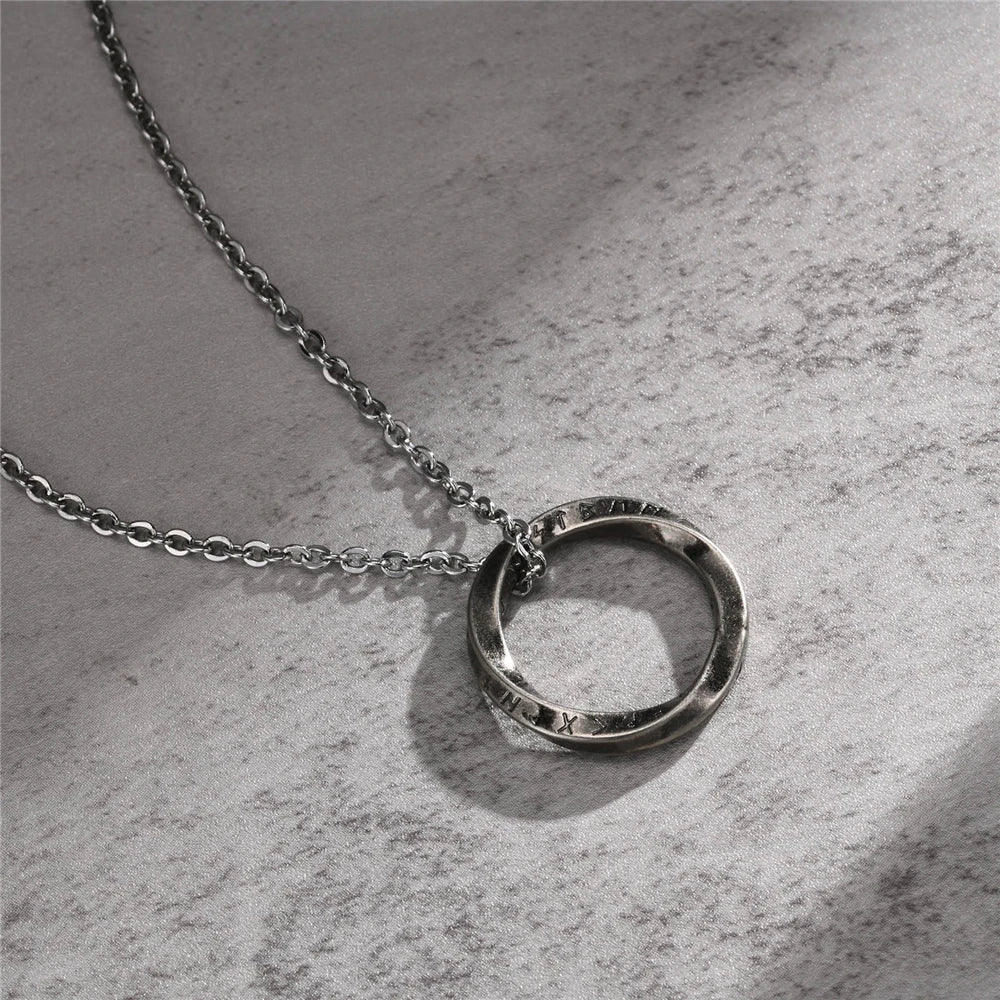 PENDRA Rune Vintage Futhark Necklace