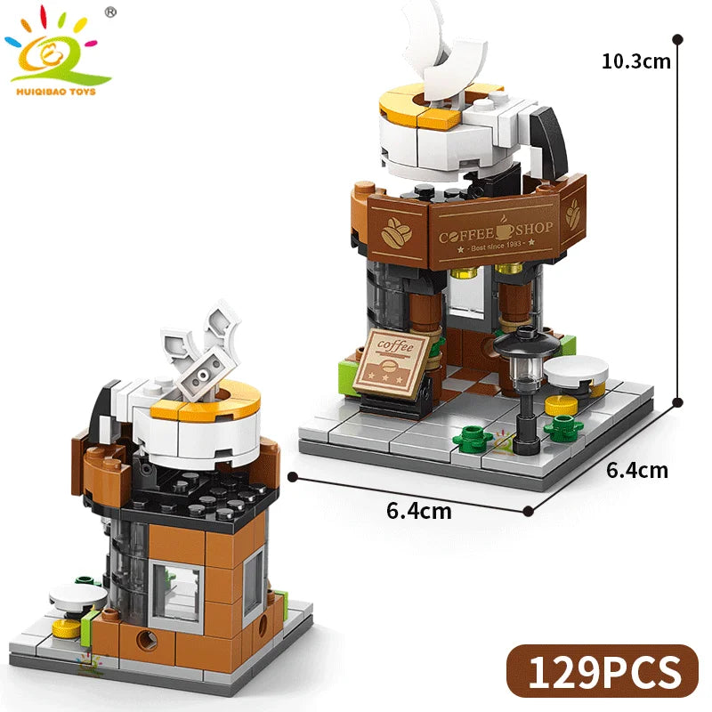 PENDRA Commercial Coffee Mini Building Set