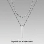 PENDRA Cuban Wheat Pendant Necklace