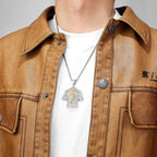 PENDRA Football Jersey Mbapp Steel Necklace