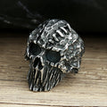 PENDRA Devilskull Gothic Black Devil Skull Ring