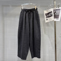 PENDRA Woolen Floor Length Wide Leg Pants