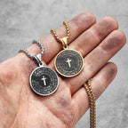 PENDRA Veyvion Cross Charm Necklace