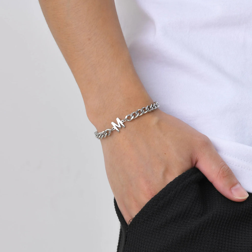 PENDRA Classic Initials Bracelet