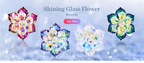 PENDRA Versailles Crystal Palace Flower Brooch