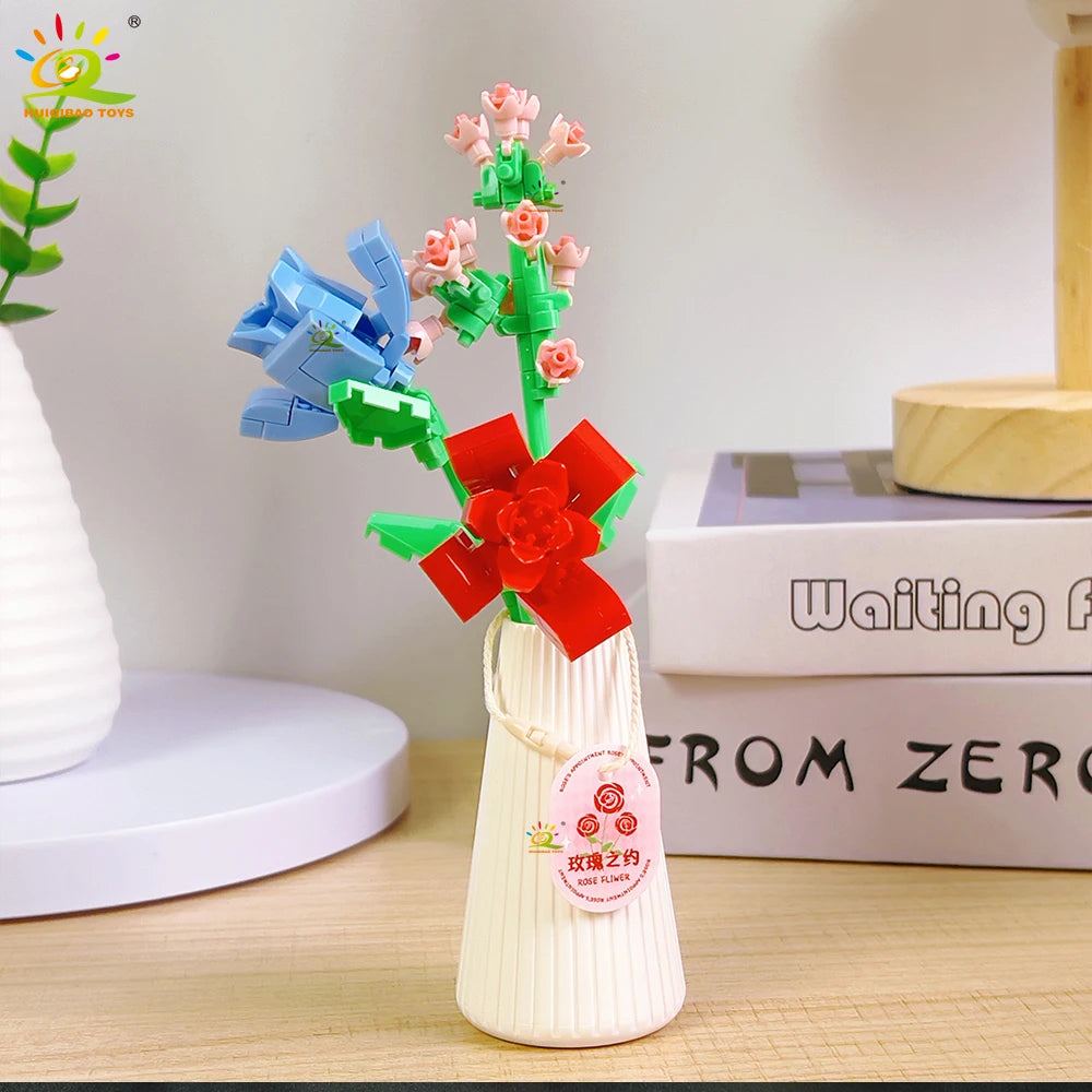 PENDRA Pot Sunflower Micro Building Set