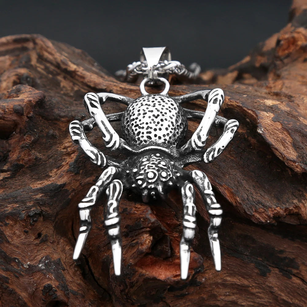 PENDRA Spiderfang Gothic 316L Stainless Steel Pendant