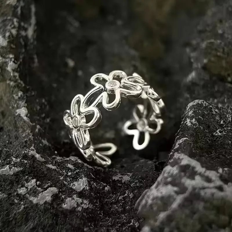 PENDRA Sterling Silver 2 Ring