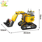 PENDRA Engineering Bulldozer Crane Building Set