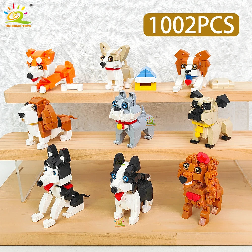 PENDRA Dog Amimal Micro Building Set
