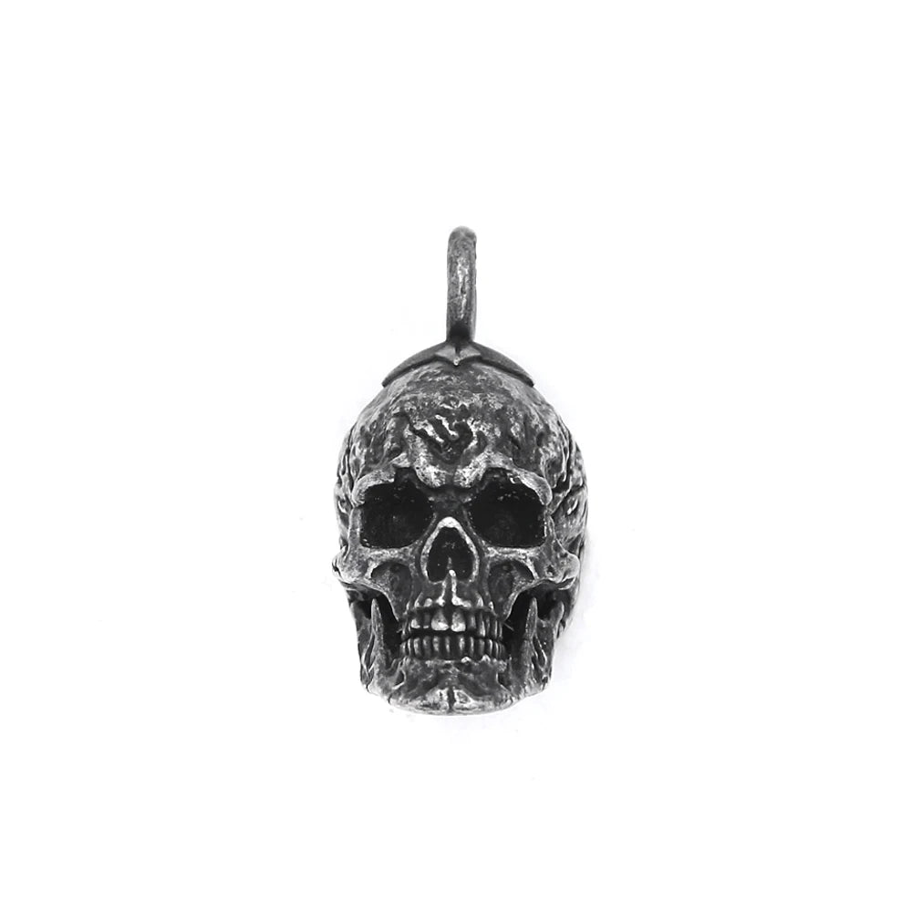 PENDRA Darkskull Gothic Stainless Steel Skull Pendant