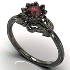 PENDRA Flower Red Ring