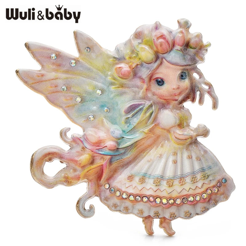 PENDRA Beautiful Butterfly Elf Brooch