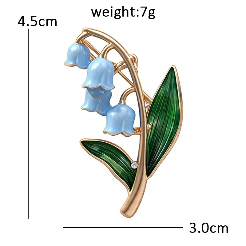 PENDRA Lilymay May Birthday Lily Brooch