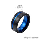 PENDRA Jorquin Tungsten Band Ring
