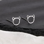 PENDRA Hollow Out Sterling Silver Earrings