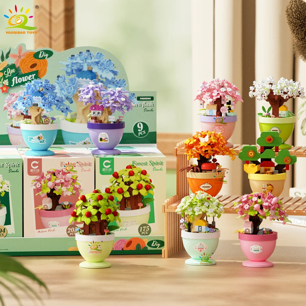 PENDRA Pot Sunflower Micro Building Set