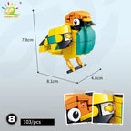 PENDRA Animal Birds Eagle Building Set