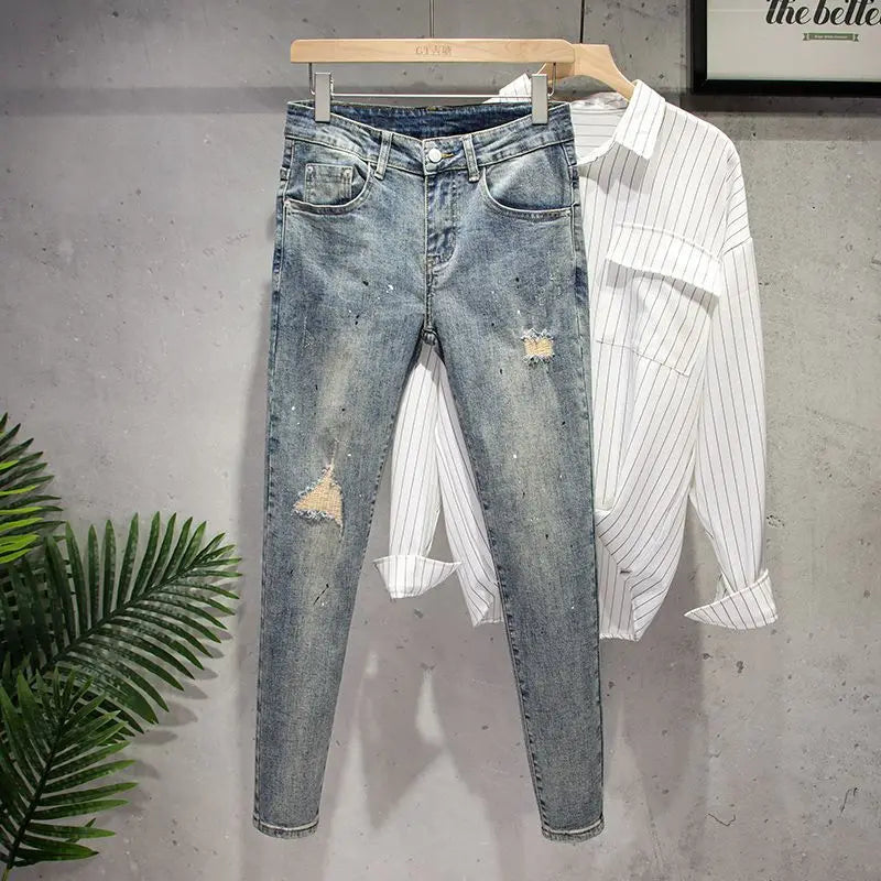 PENDRA Cotton Trousers Korean Pants