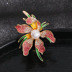PENDRA Pearlina Pearl Flower Brooch