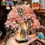 PENDRA Discoloration Cherry Floral Building Set