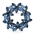 PENDRA Florielle13 Crystal Brooch