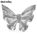 PENDRA Alloy Silk Style Butterfly Brooch