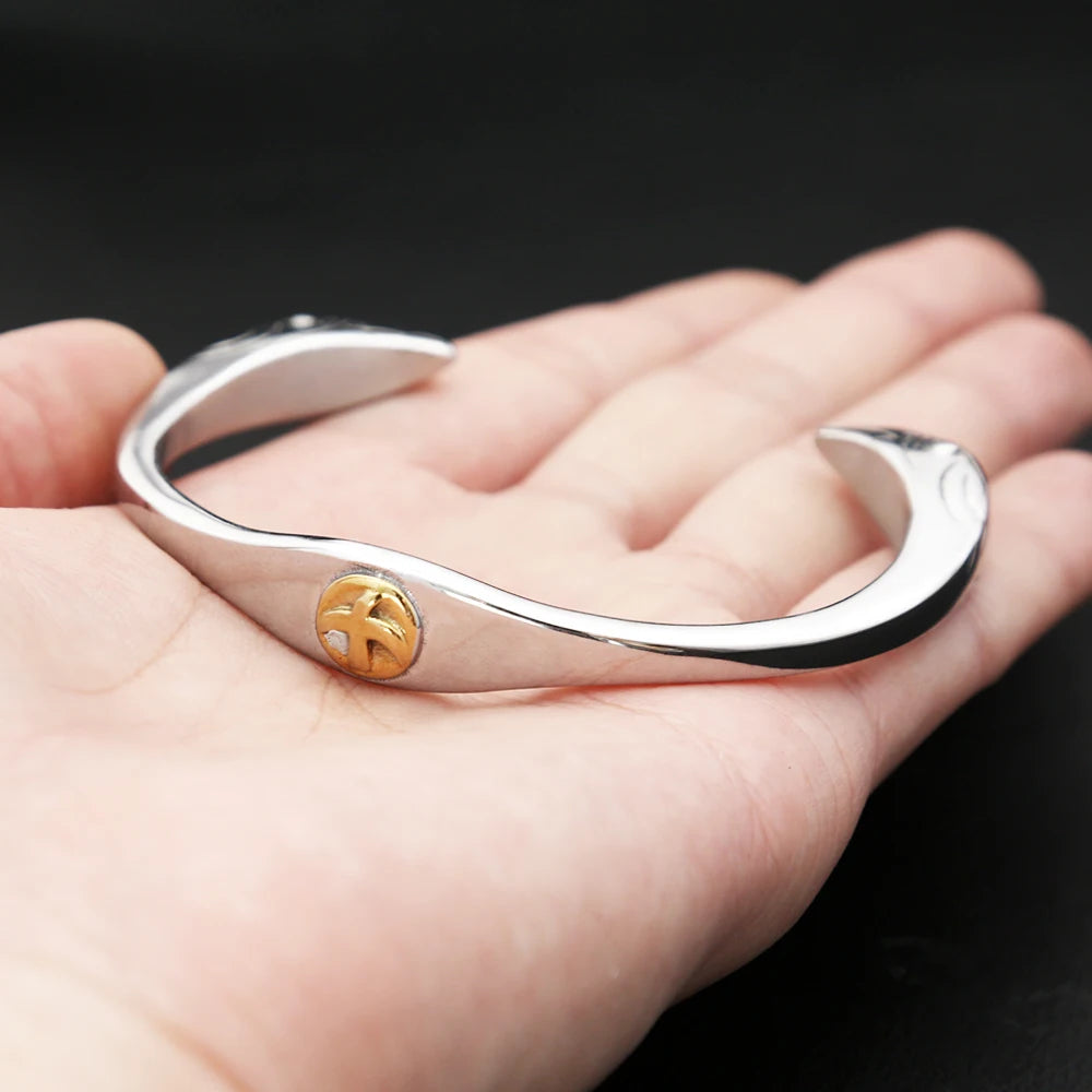 PENDRA Eagleflight Punk Stainless Steel Eagle Bracelet