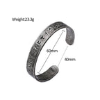 PENDRA Runeband Vintage Viking Rune Bracelet