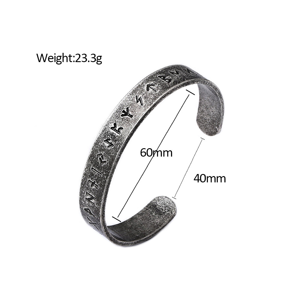 PENDRA Runeband Vintage Viking Rune Bracelet