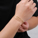 PENDRA Snake Gold Bracelet