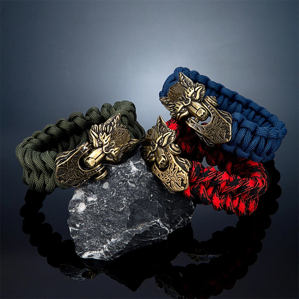 PENDRA Wolf Rune Bracelet