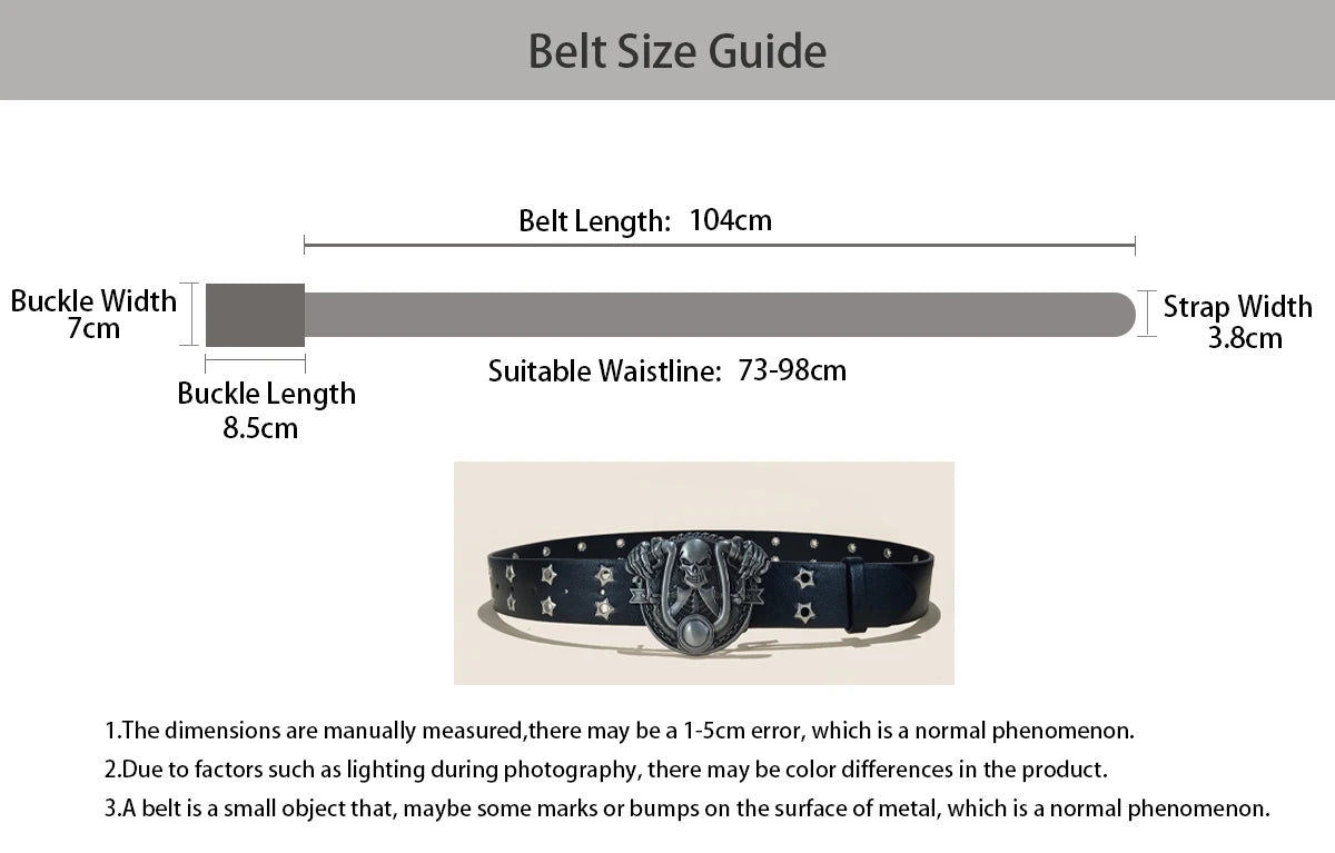 New Stylish Y2K Hollow PU Leather Fashion Punk Belt For Men Women-Trendy Accessory For Gift Giving，Neutral Waist Belts Plus Size