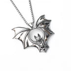 PENDRA Batwing Vintage Stainless Steel Bat Pendant