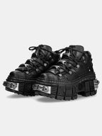 PENDRA Leather Platform Handmade Shoes
