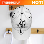 PENDRA Classic Musical Notes Baseball Cap